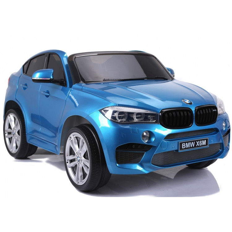 Elektrické autíčko BMW X6M - lakované - modré